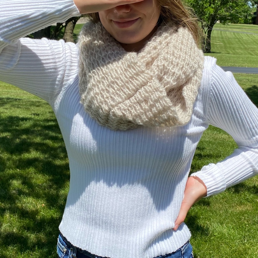 Knit Infinity scarf